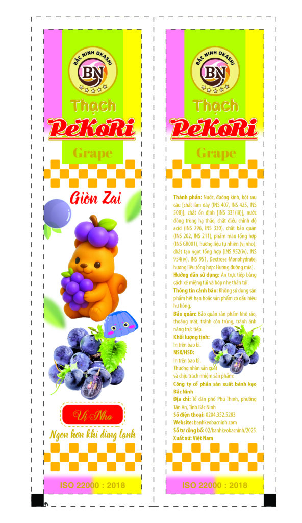 Thạch ReKoRi Vị Nho